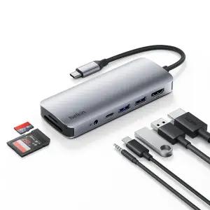 벨킨 USB-C 7 in 1 멀티 허브