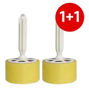 롤러 적색 테이프크리너 2개 박스테이프리필 먼지제거