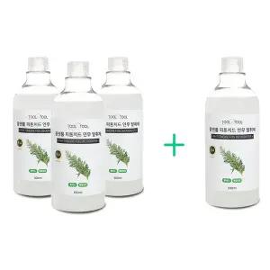 [툴앤툴]피톤치드액 연무액 2000ml(500ml 3+1 행사) 화장실냄새제거 담배냄새 신발 탈취 새집증후군제거