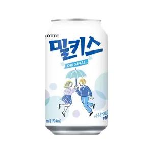 롯데칠성 밀키스 340ml 24개
