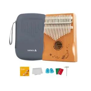 삼익 칼림바 고양이 17키 원목 카림바 정품 하드케이스 포함