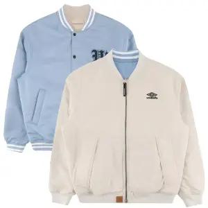 엄브로 리버시블 봄버 패딩 자켓 UR124CPJ21OBE