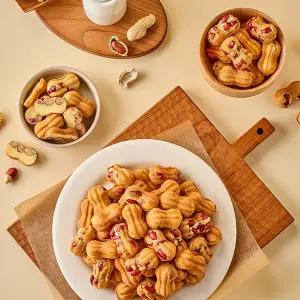 [대구명물] 대구 서문시장 명물 대왕 땅콩빵 대용량 2팩(1팩당 90개입)