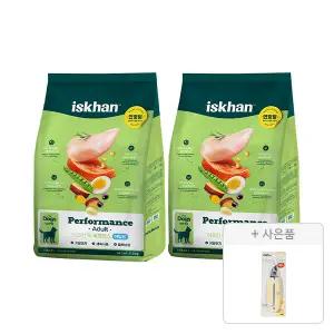 이즈칸 독 퍼포먼스 어덜트 6.5kg, 2개 + 도기맨 HS프로용발톱깎이, 1개