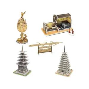 [룽스]유명건축물 모형조립 모형 만들기 3D입체퍼즐 5종