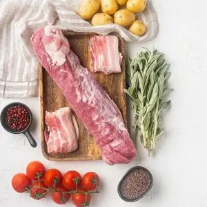 한돈 냉장 돼지고기 안심 덩어리 장조림용 카레용 잡채고기 카레고기 돈까스 1kg