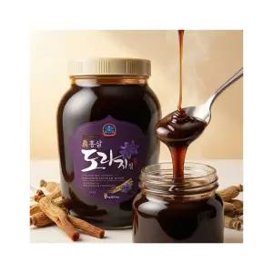 100%(국산) 홍삼 도라지청 기관지 목 건강식품 도라지청 2.4kg