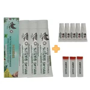 태국 콩알치약 구취제거 5star4a 치약 70g 3개+8g 5개+3통