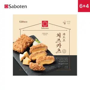 사보텐 일본 정통 수제 콰트로 치즈 돈까스 6+4팩