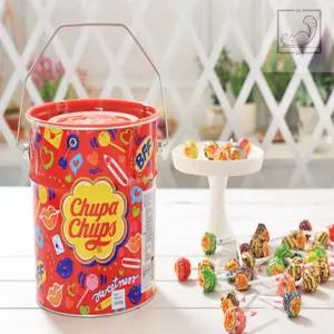 워니샵디자인 막대사탕 츄파춥스 팝아트틴 150개입