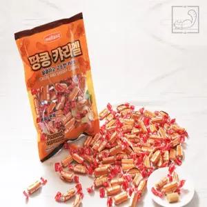 워니샵디자인 대용량사탕 땅콩카라멜 400G