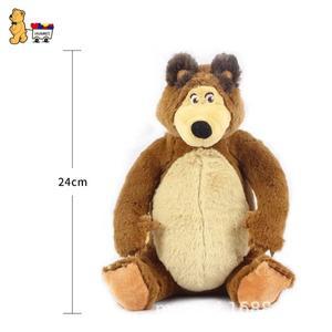 새로운 마샤와 곰 장난감 인형 어린이 컴포트 생일 선물 애니메이션 캐릭터 카와이