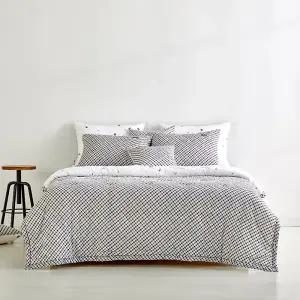 [롯데백화점]닥스 아사워싱 플레이[6] 퀸세트[퀼트이불+패드+베개커버2장]