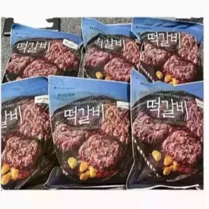 피코크 떡갈비 450g x 6팩 / 총 2.7kg / 냉동간편식