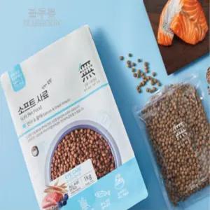 노령견 소프트 반건조사료 연어 황태 사료 1kg 말랑사료 노견용