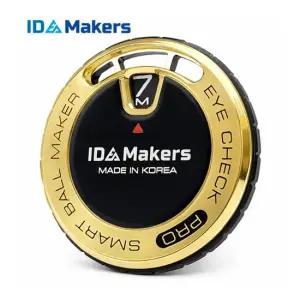 [특허출원 국산]아이체크 PRO 샤인골드 황동28g 퍼팅거리측정기[볼마커+전용클립]