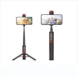 OM164 갤럭시 Z폴드7/6/5/4 셀카봉 삼각대 겸용 블루투스 무선리모컨