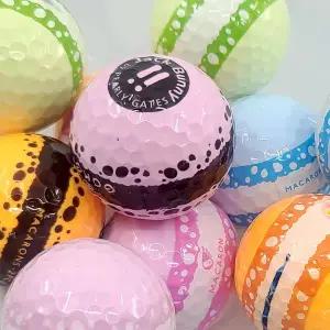 [하프클럽/오티마트]로스트볼 골프공 A급 고커 파리게이츠 마카롱볼 50알