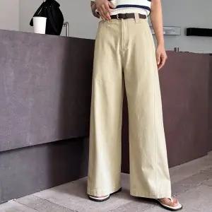 [메이블루]매니쉬 와이드 코튼팬츠