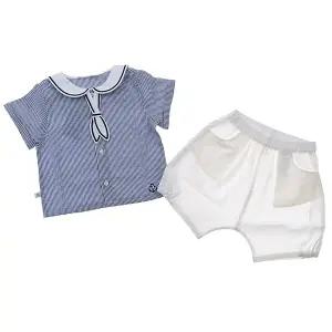 [대구백화점] [아가방]리오시어서커ST오픈상하복(타이)(01T323016)