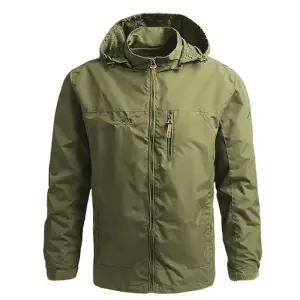 남성 전술 자켓 방수 방풍 아웃도어 바람막이 작업복 캠핑 낚시 등산 4컬러