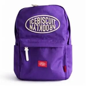 [웰빙창고] 아이스비스킷 심볼로고 포켓백팩 바이올렛