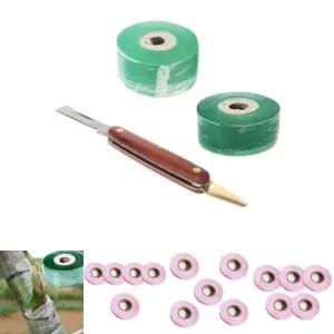 접목테이프 2개포함 GRAFT 폴더블 112 접목칼/비접착/과수원/결속테이프/줄기고정/식물/나무/접목비닐/나뭇
