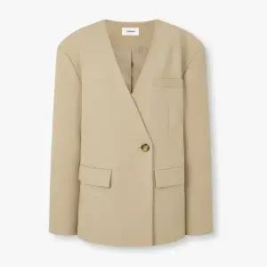 [롯데백화점]톰보이 노카라 브이넥 원버튼 자켓 9106112102