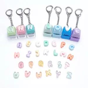 미니 알파벳 이니셜 키캡 파츠 키보드 꾸미기 부자재(4개)