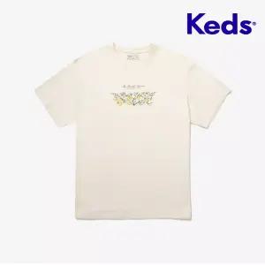 KEDS 레몬 티셔츠_KD2RSG2108FCRM