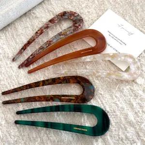 듀오라이프 올림머리 비녀핀 U자핀 헤어 핀 뒤꽂이 프랑스 똥머리 젓가락