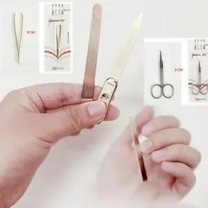 100 손톱소지 흰머리뽑기 국산 777 쓰리세븐 골드 쪽집게 코가위 손톱가위