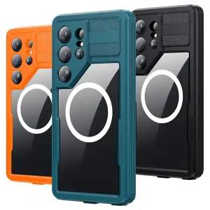 [아미크]갤럭시 S26 S26플러스 S26울트라 2M 방수 맥세이프 케이스 하드 방진 밀폐 핸드폰 풀커버