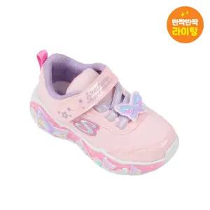 (스타필드수원점)(슈슈앤쎄시By토박스)스케쳐스 키즈 릴 버터플라이 블리스 퍼플
