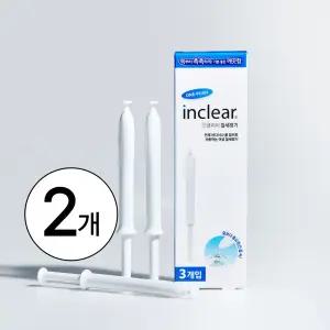 인클리어 질세정기 3개입x2개, 식약처 허가 의료기기, 가장 안전한 이너케어