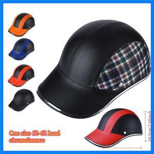 오토바이 하프 헬멧 야구 모자 스타일 헬기 스쿠터 용 안전 하드 모자 한 사이즈 승마 안전 헬멧 사이클링