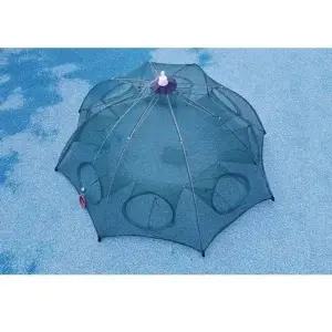 8구원터치 우산통발 지퍼형 고급형 랜덤 새우망 어망 통발 새우통발 물고기