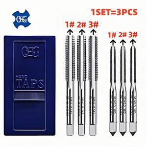 1set3PCS 일본 OSG 핸드 세트 미터 나사 M2M2.5M3M4M5M6M8M10M12 M14 M20 SKS 재질 인치 18W 14 516 38 4-4