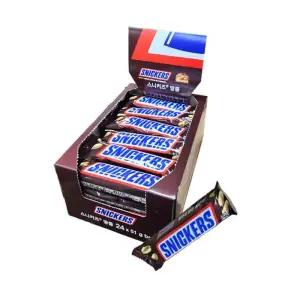 무료배송 스니커즈 땅콩초코바 51g 24개 박스포장