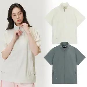 [네파](하남점)남여 공용 컴포 닷 캐주얼 냉감 소재 반팔 자켓