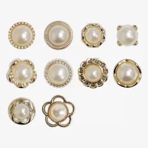 브로치 진주 세트 바느질 핀