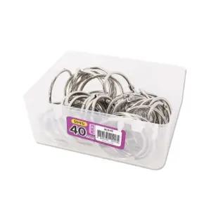 마그피아 실버카드링 40mm (50개입)/실버/카드링/서류/정리링/철링/종이/철제링/카드쇠링/카드철링/튼튼한