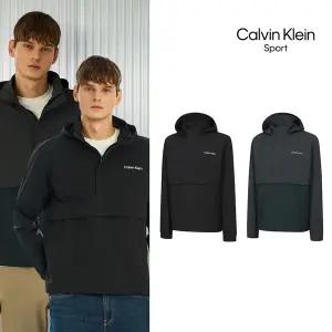 캘빈클라인퍼포먼스 비노출 캘빈클라인 우븐 아노락 남성 2컬러 택1