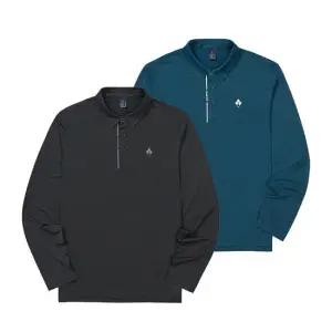 몽벨 남성 긴팔 카라 티셔츠