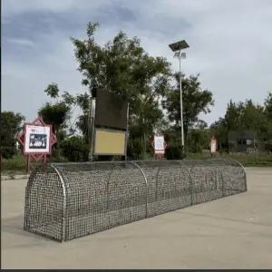 접이식 닭장 닭 조류 3m 터널 양계장 사육장 야외 철조망 사육