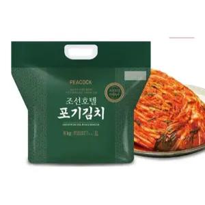 [피코크] 조선호텔 포기김치 8kg/