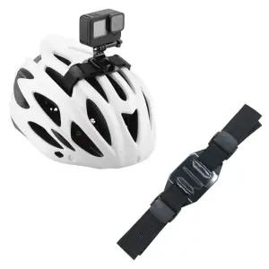 액션캠 카메라 자전거 헬멧 헤드 스트랩 마운트 액세서리 벨트 거치대 블랙박스 스포츠