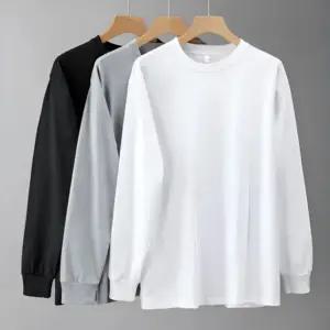 남자 베이직 시보리 레이어드 면 쿨링 티셔츠 레이어드면티 남자 긴팔 봄맨투맨 쿨링티셔츠 라운드티셔츠