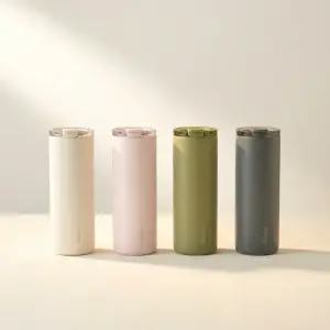 알로꼬 도자기 세라믹 코팅 텀블러 연마제없는 대용량 보온병 600ml