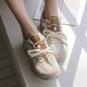 [시크폭스] 패널 배색 레이어드 스포티 스니커즈_61SO1762